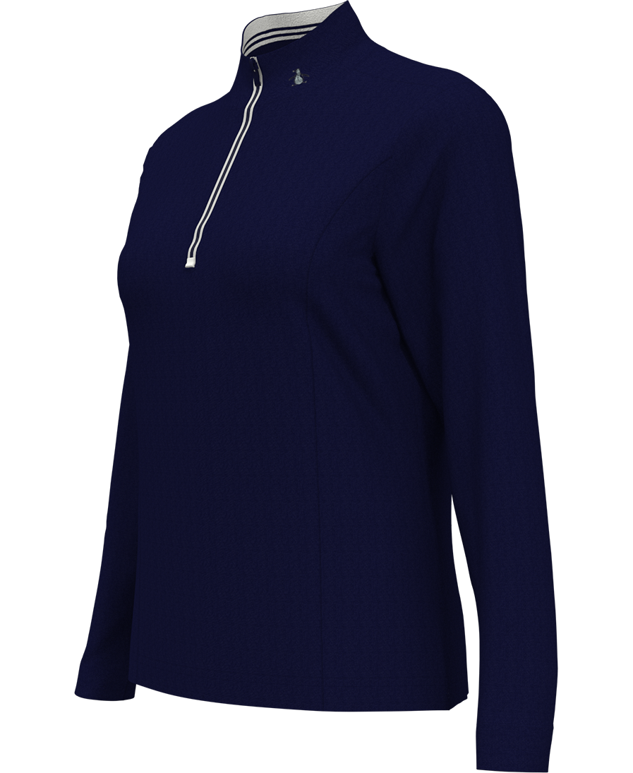 LADIES CLUBHOUSE MOCK PULLOVER