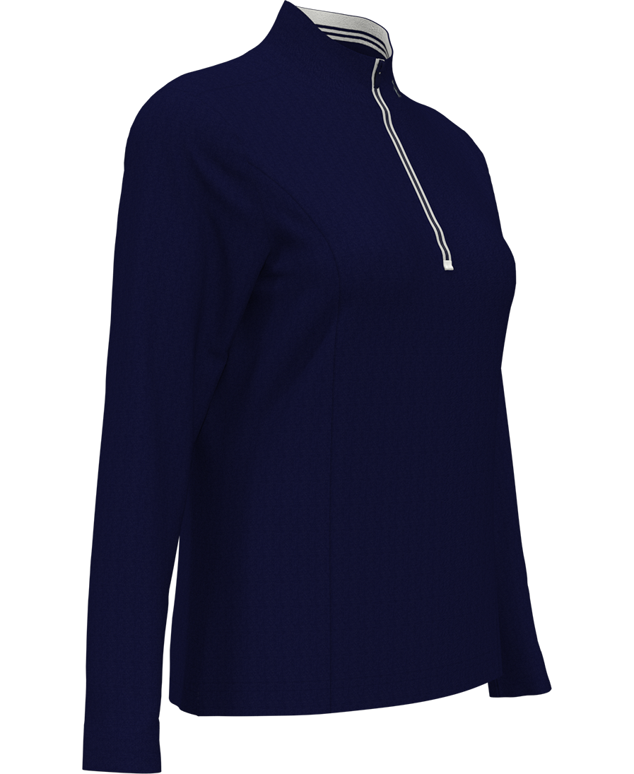 LADIES CLUBHOUSE MOCK PULLOVER