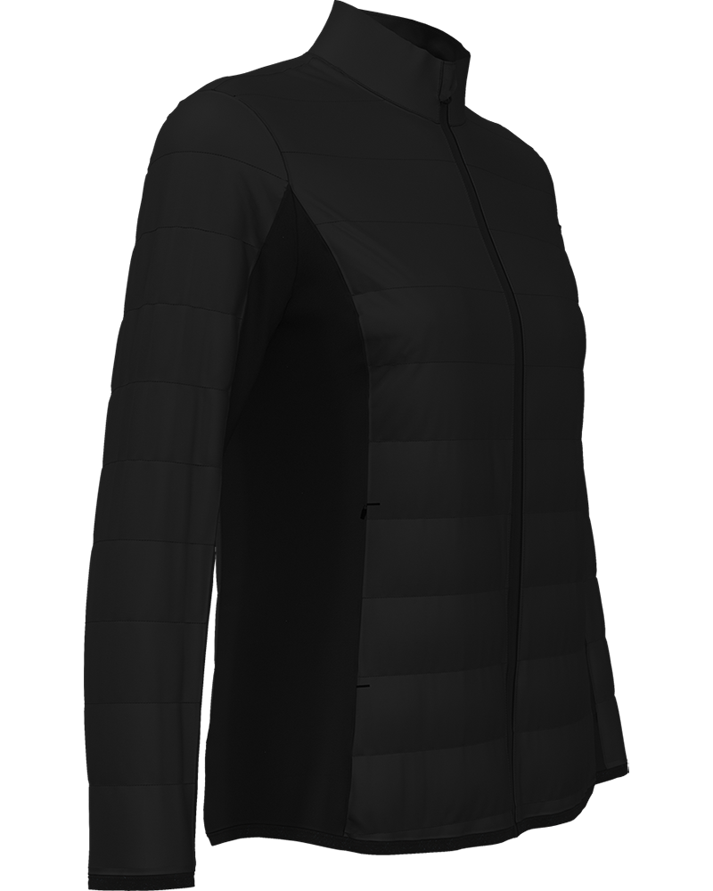 LADIES FULL-ZIP PUFFER JACKET