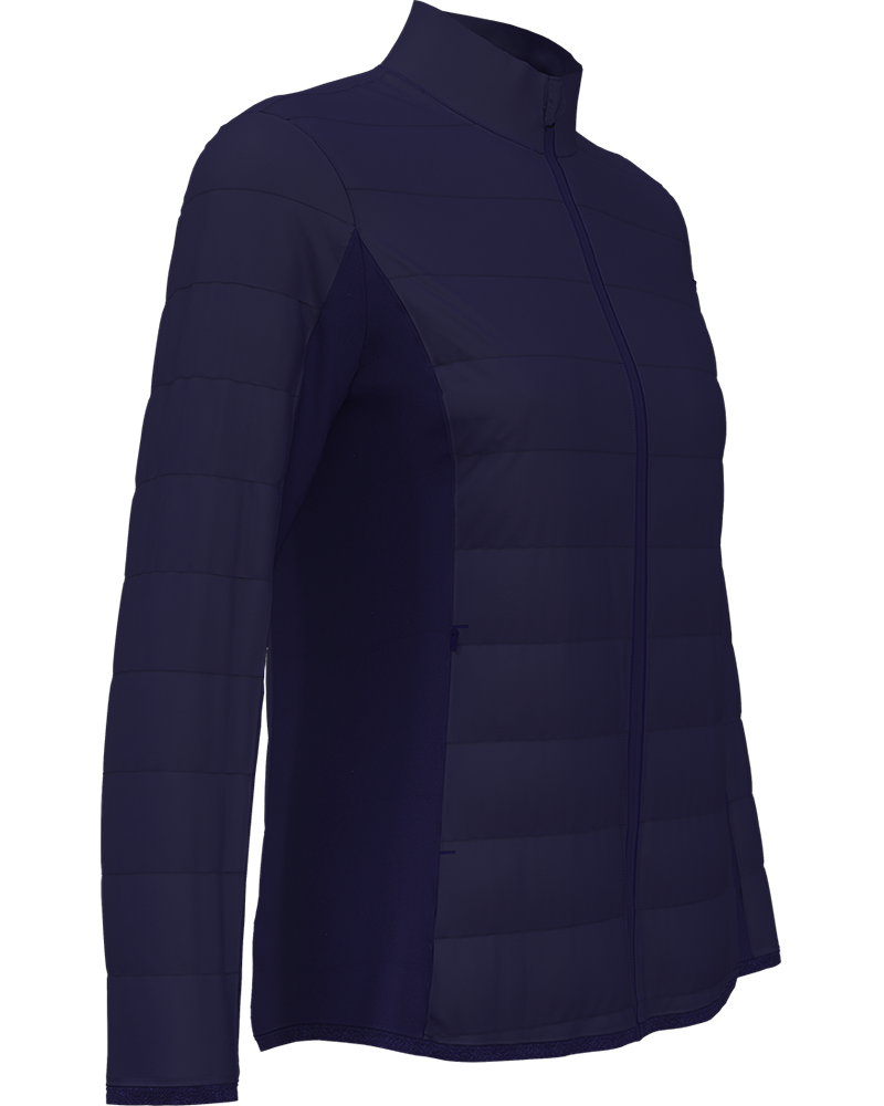 LADIES FULL-ZIP PUFFER JACKET