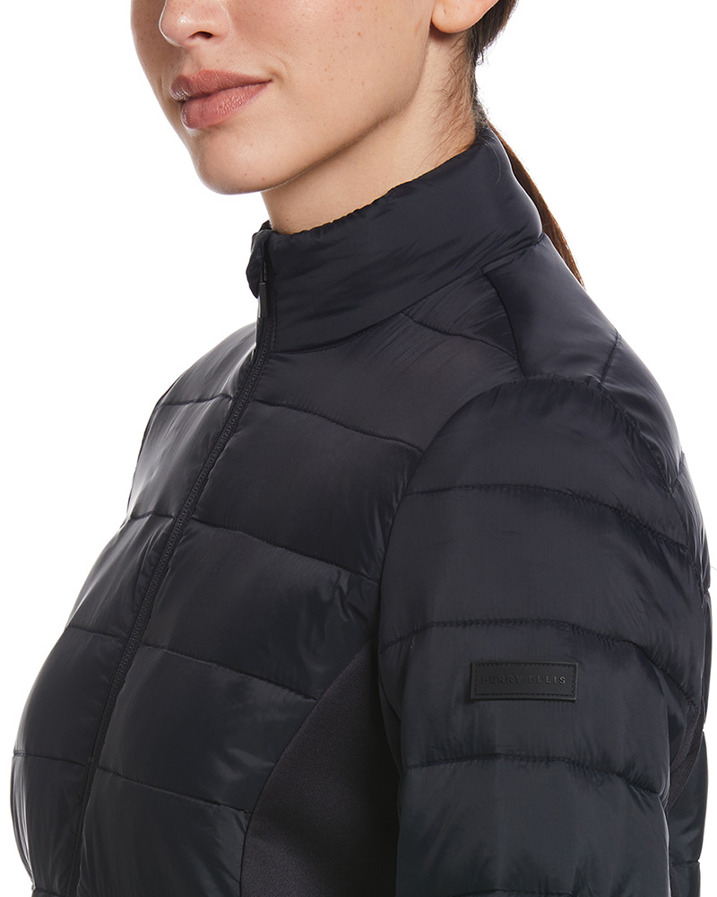 LADIES FULL-ZIP PUFFER JACKET