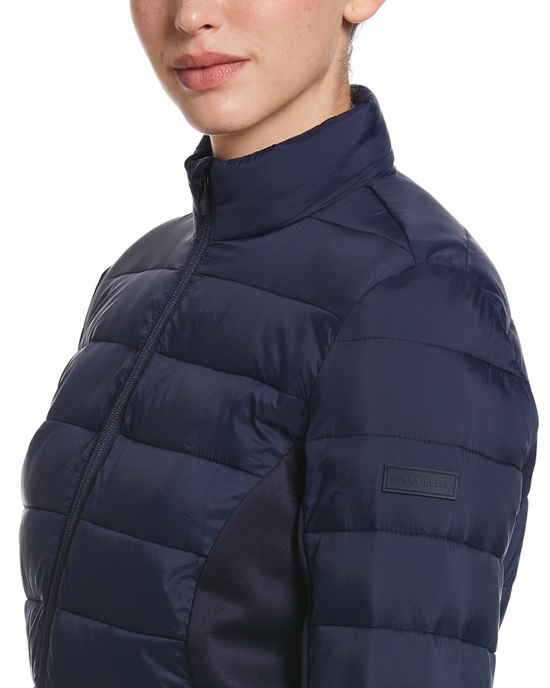 LADIES FULL-ZIP PUFFER JACKET