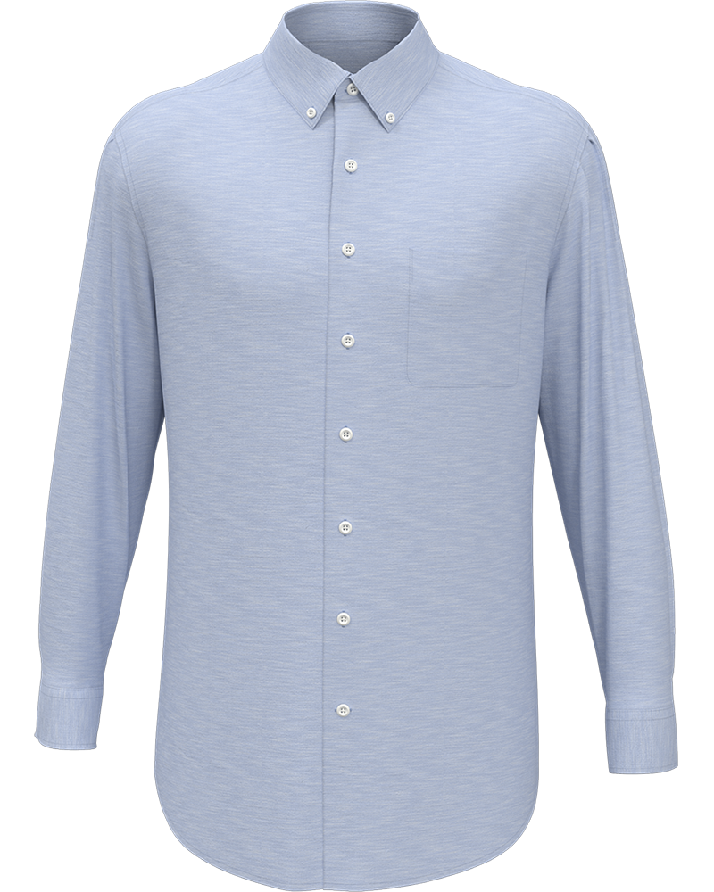 HEATHERED WOVEN SHIRT