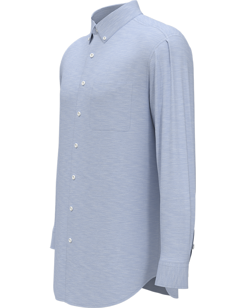 HEATHERED WOVEN SHIRT