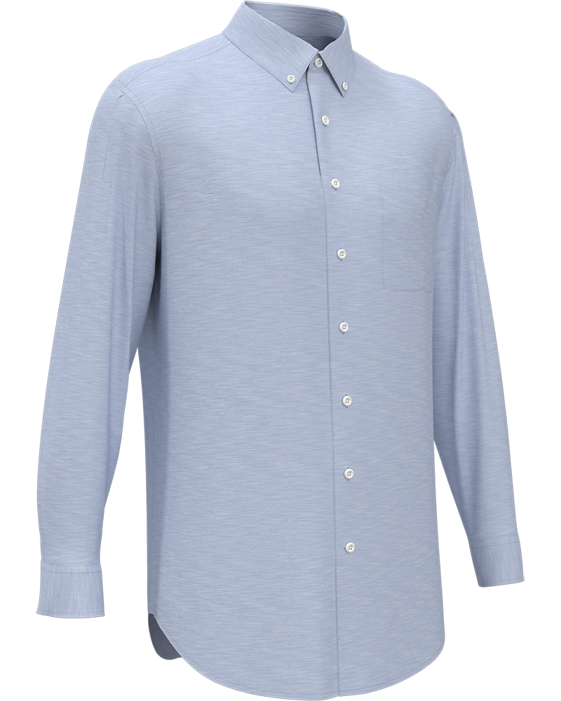 HEATHERED WOVEN SHIRT