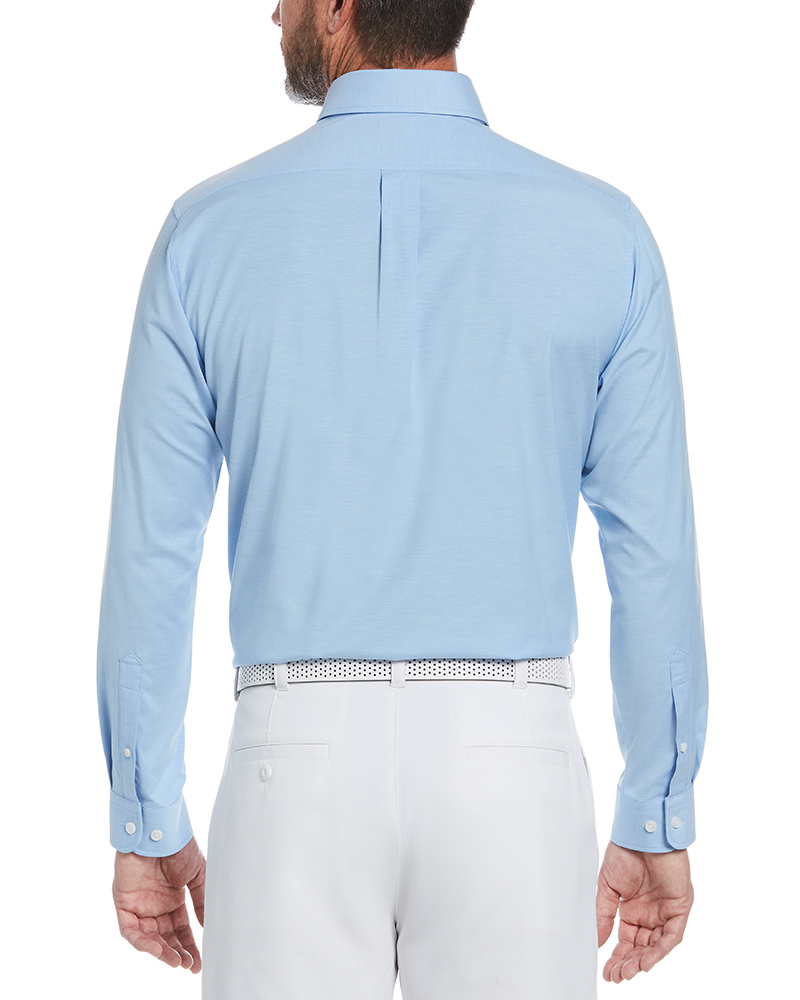 HEATHERED WOVEN SHIRT