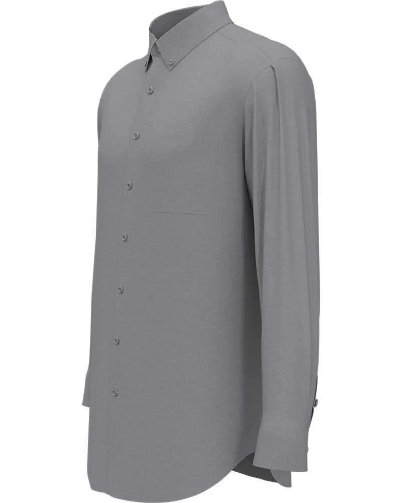 HEATHERED WOVEN SHIRT