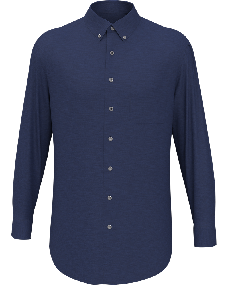 HEATHERED WOVEN SHIRT