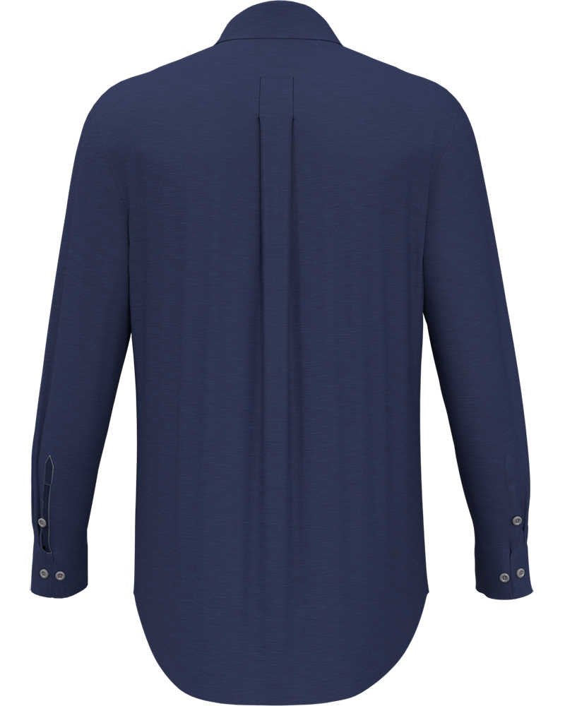 HEATHERED WOVEN SHIRT