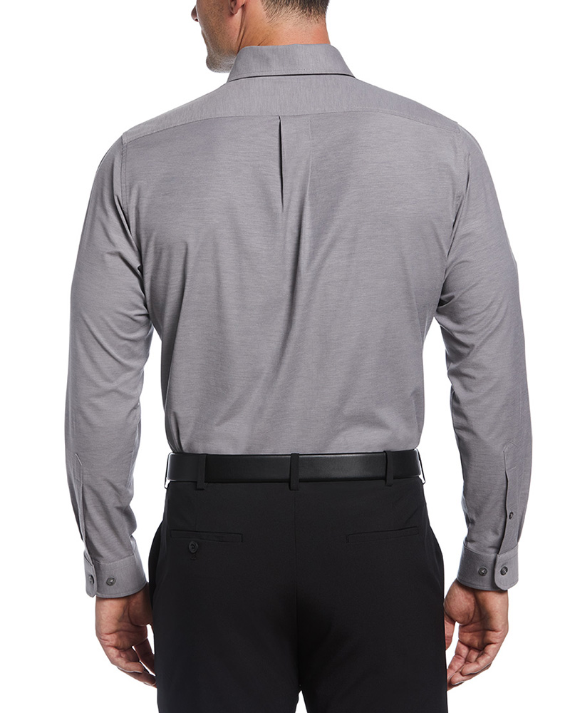 HEATHERED WOVEN SHIRT