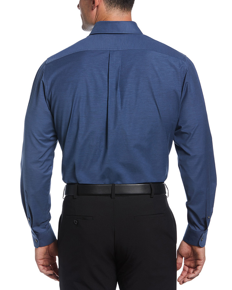 HEATHERED WOVEN SHIRT