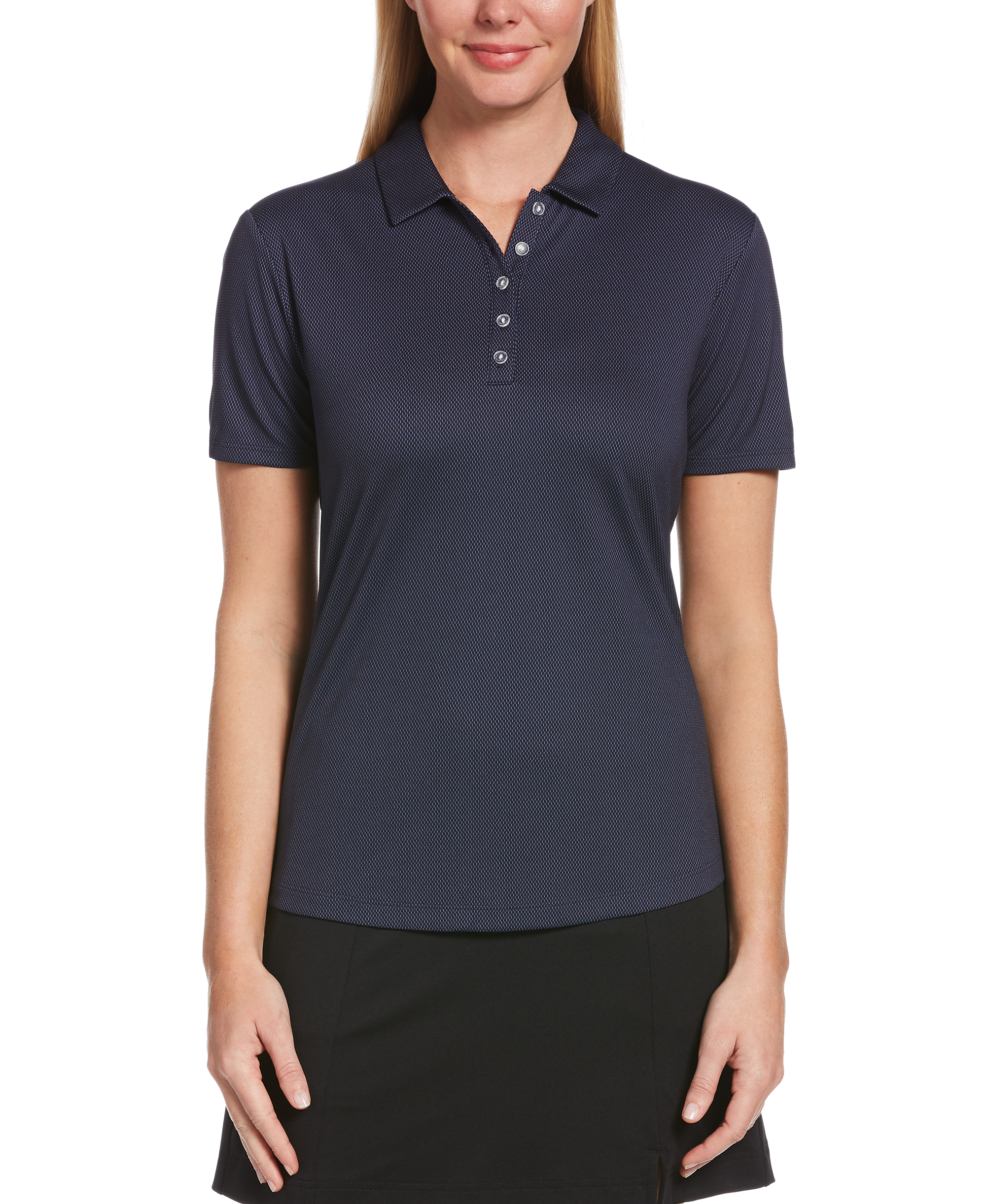 LADIES BIRDSEYE POLO