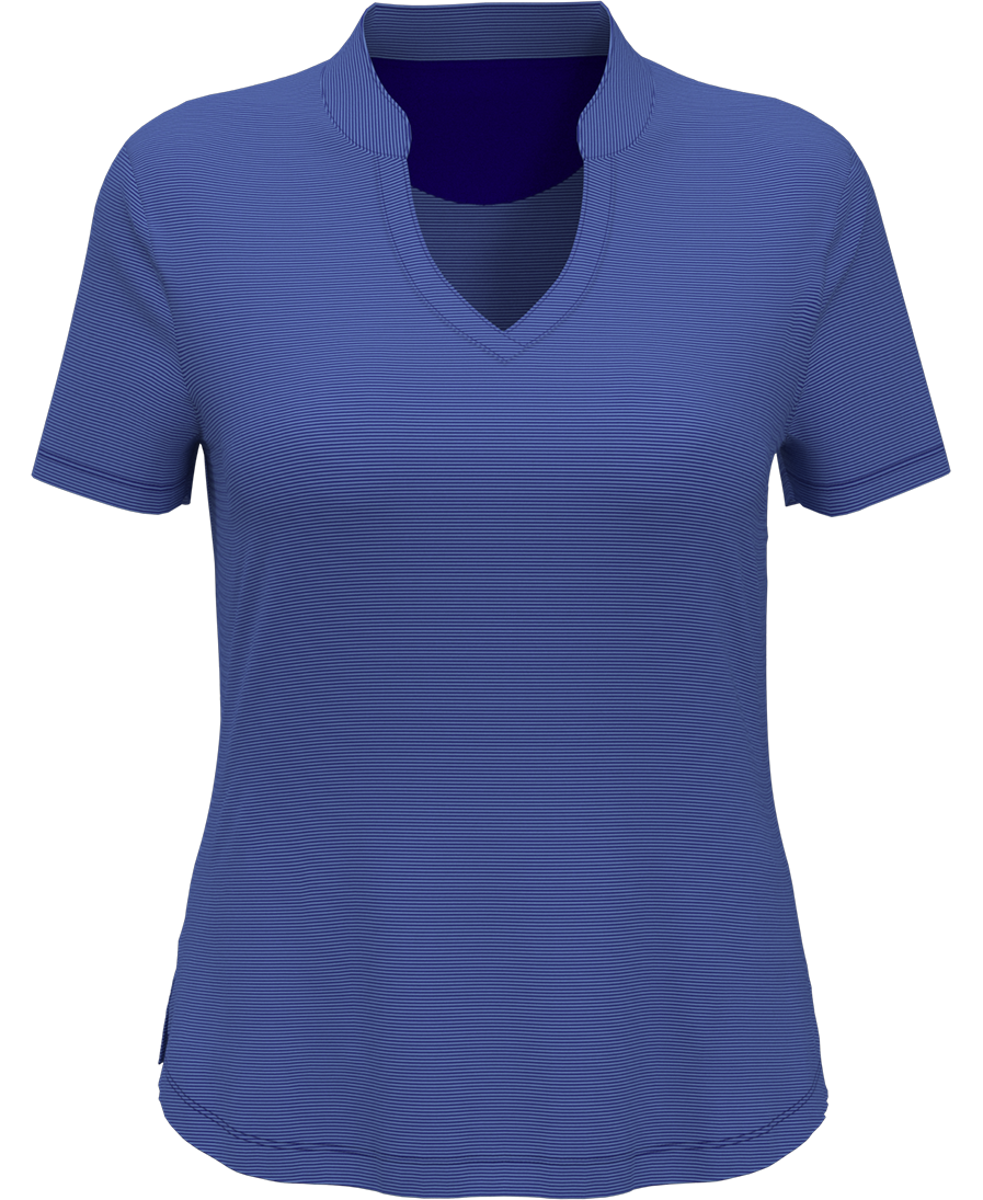 FINE LINE STRIPE POLO