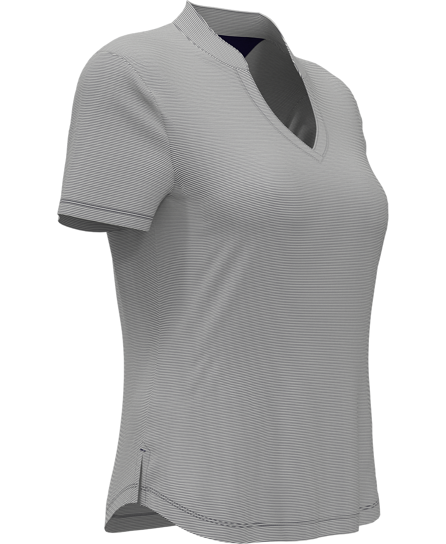 FINE LINE STRIPE POLO