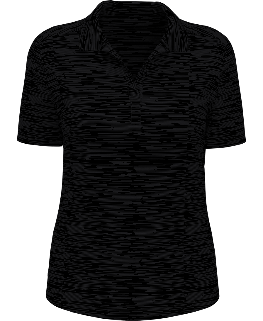 LADIES BROKEN STRIPE POLO