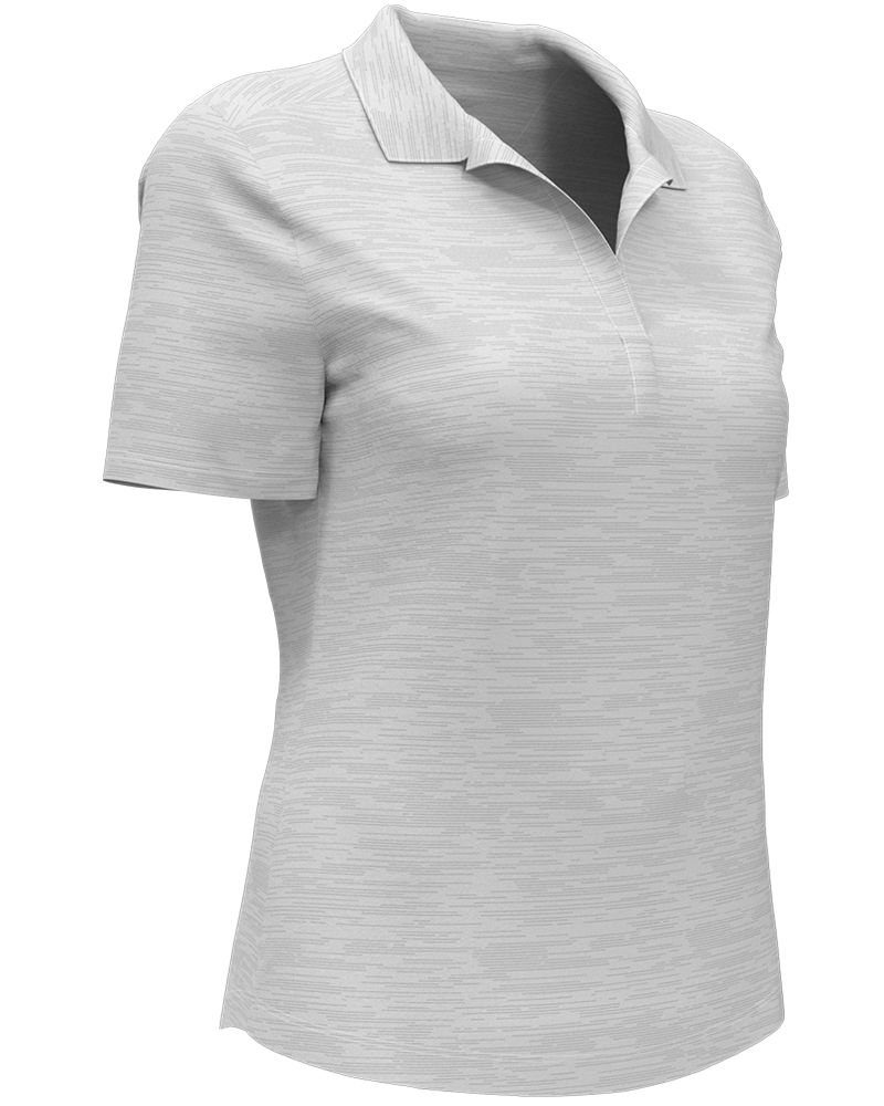 LADIES BROKEN STRIPE POLO