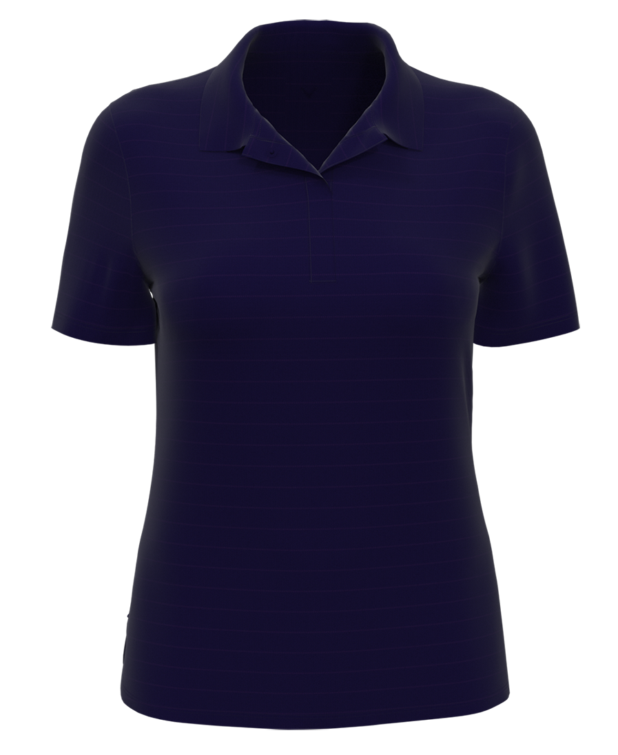 LADIES ECO HORIZONTAL TEXTURED POLO