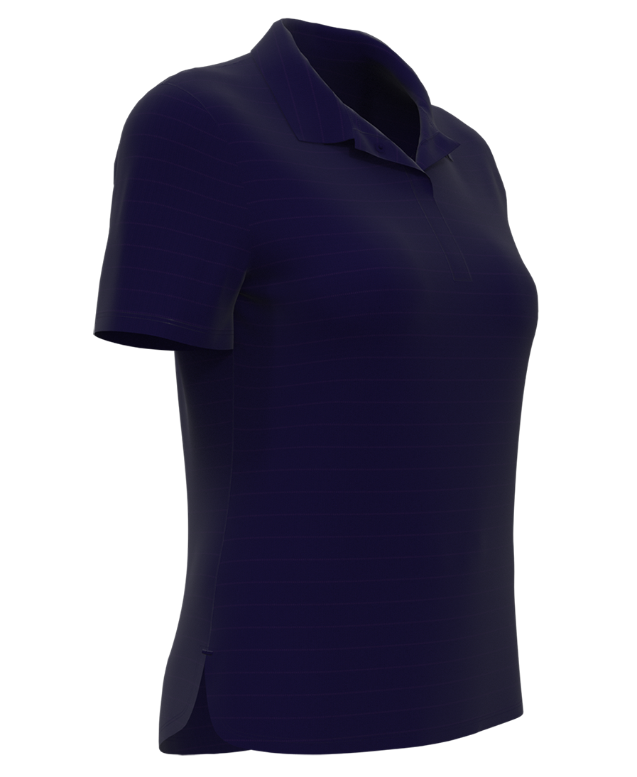 LADIES ECO HORIZONTAL TEXTURED POLO