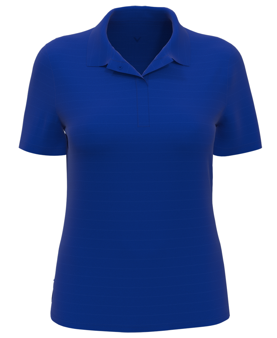 LADIES ECO HORIZONTAL TEXTURED POLO