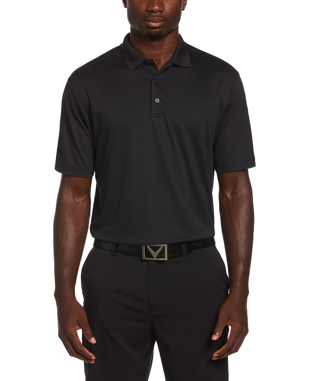 ECO HORIZONTAL TEXTURED POLO