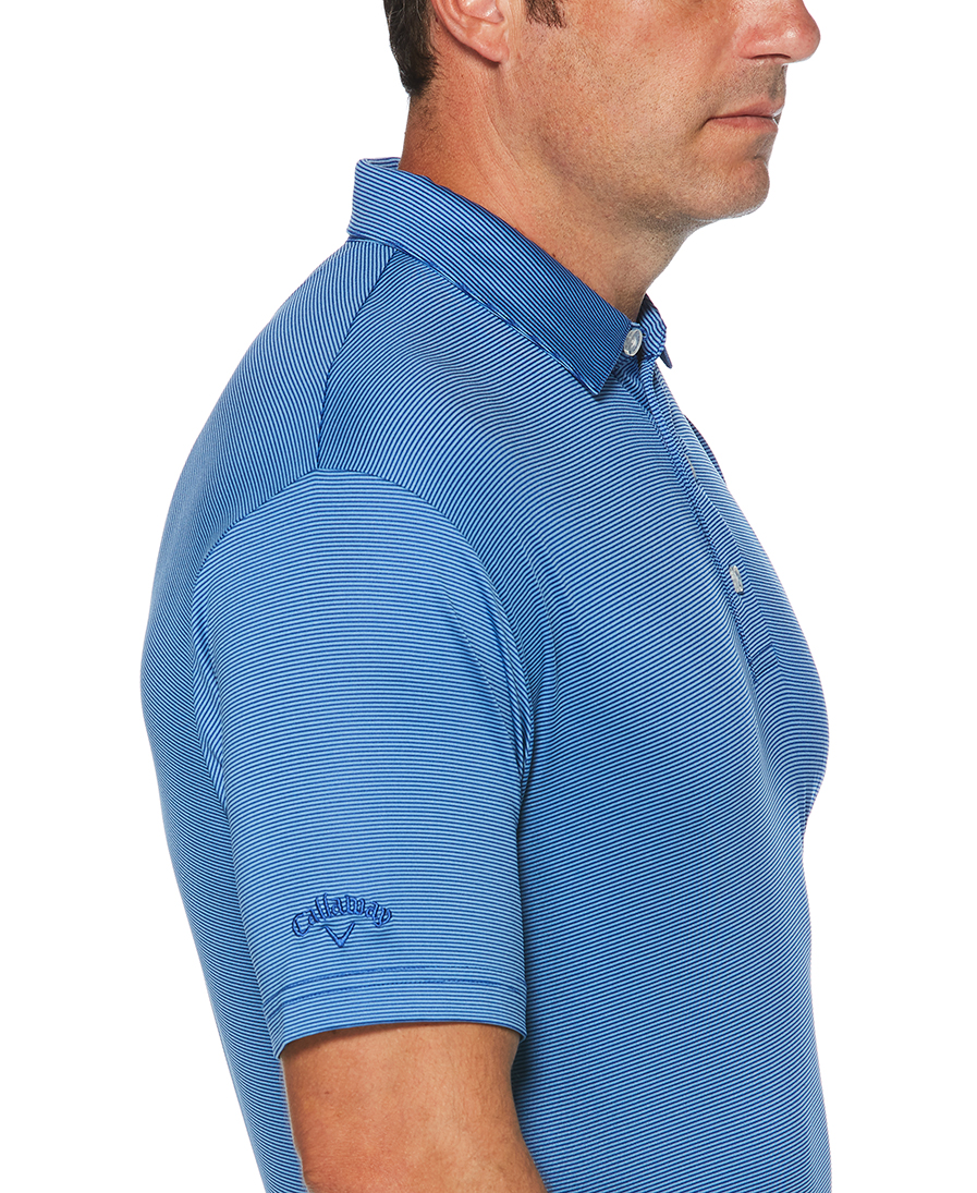 FINE LINE STRIPE POLO