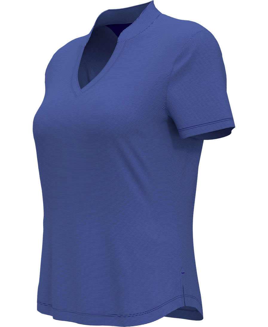 FINE LINE STRIPE POLO