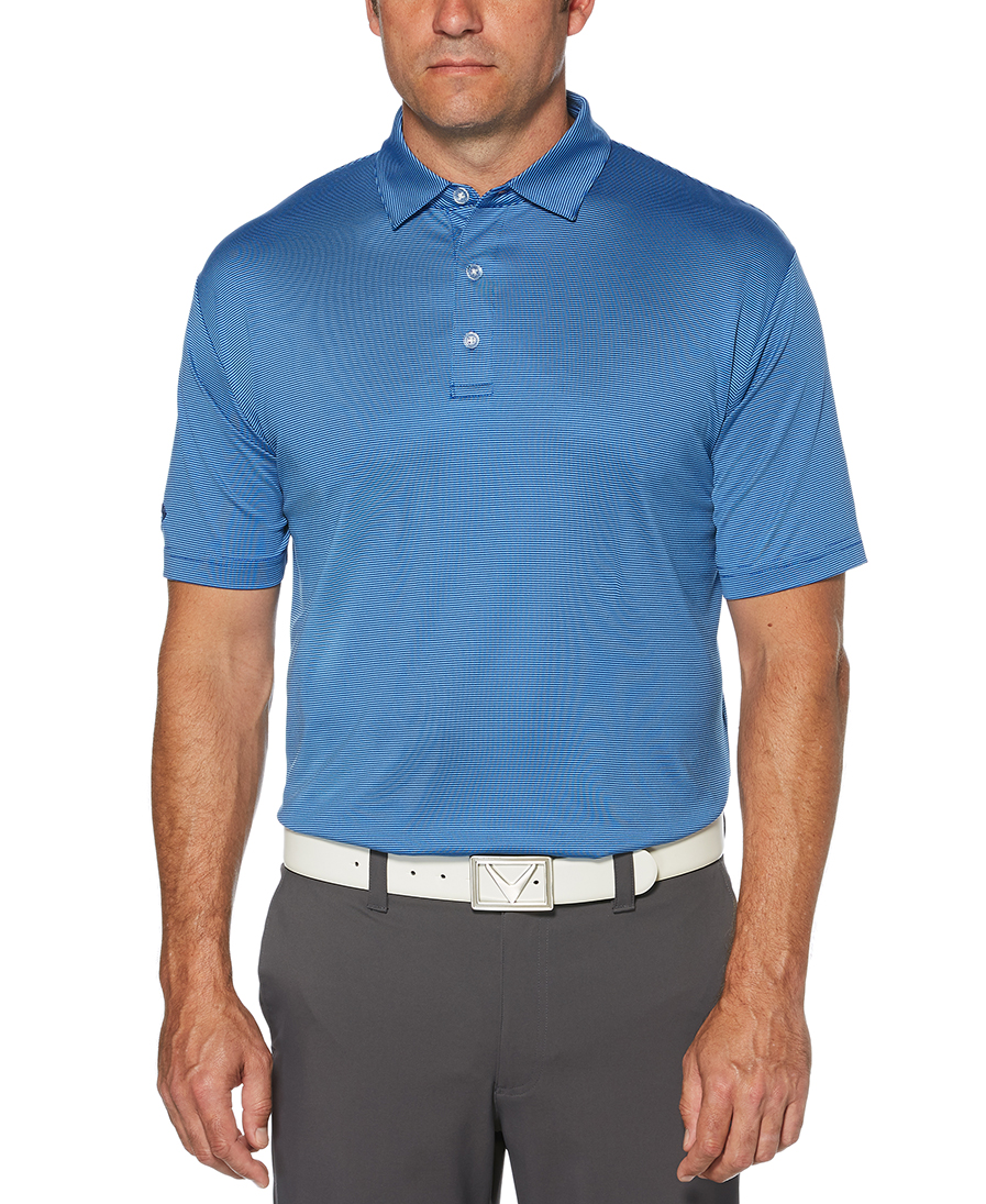 FINE LINE STRIPE POLO