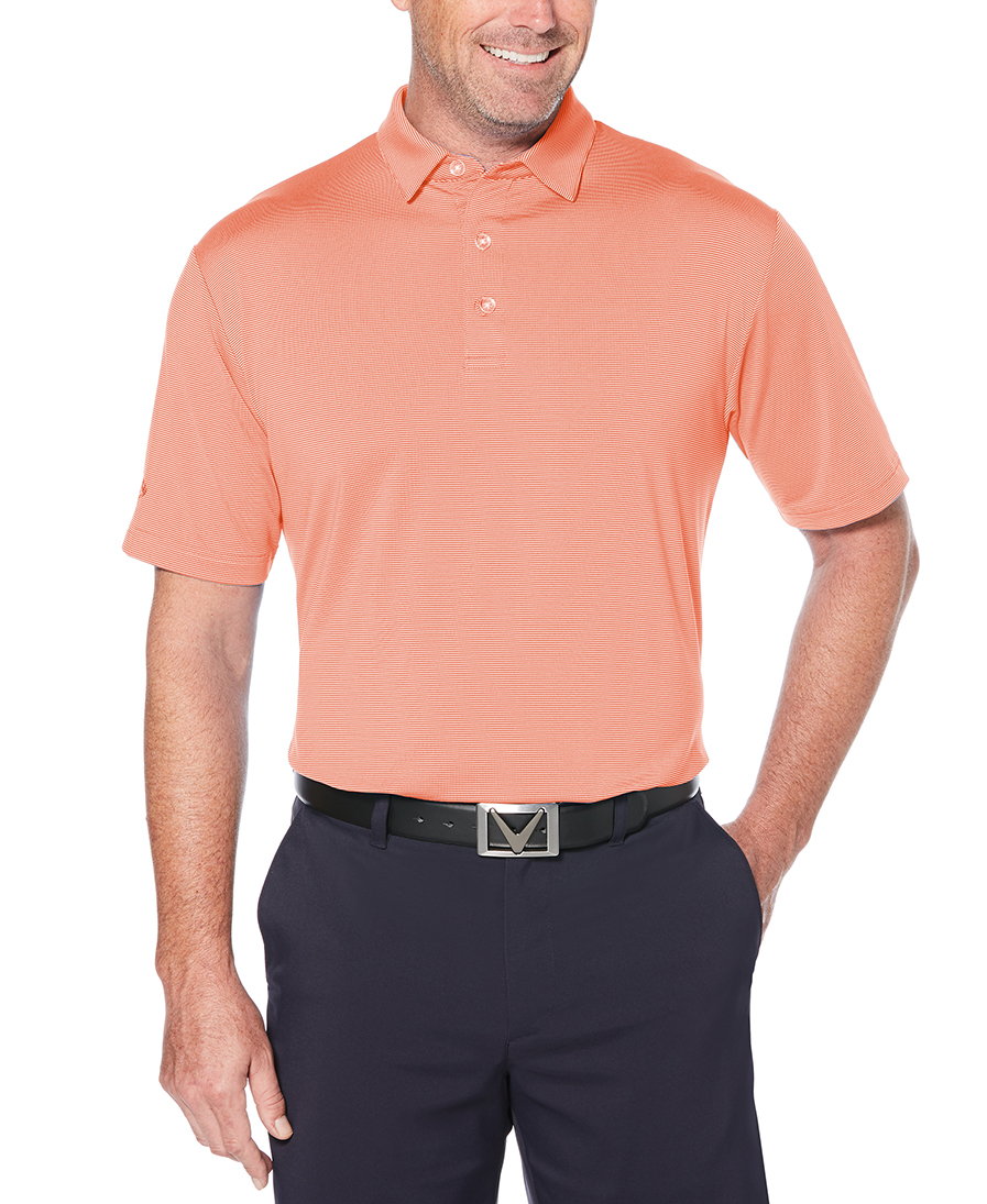 FINE LINE STRIPE POLO